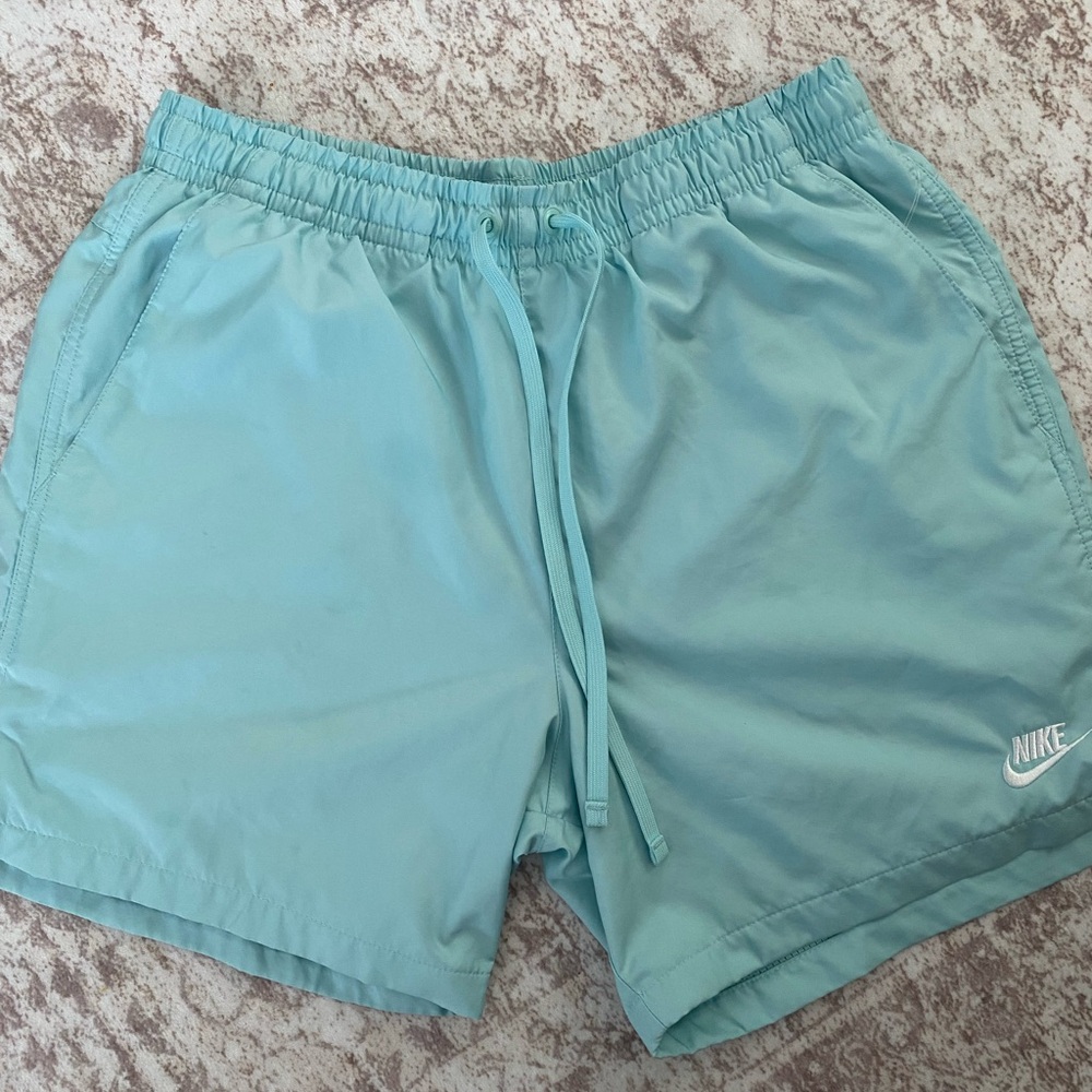 Nike Men's Teal Blue Bathingsuit